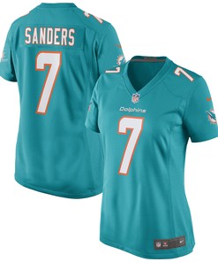 Jason Sanders Miami Dolphins Womens Game Jersey - Aqua Nfl - Robokeg