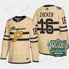 Jason Zucker 16 Pittsburgh Penguins 2023 Winter Classic Cream Jersey - Robokeg
