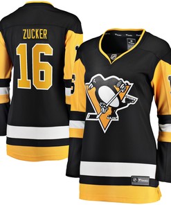 Jason Zucker Pittsburgh Penguins Fanatics Branded Womens Breakaway Player Jersey - Black Nhl - Robokeg