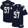 Jatavis Brown Los Angeles Chargers Nfl Pro Line Womens Jersey - Navy - Robokeg