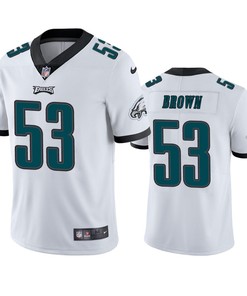 Jatavis Brown Philadelphia Eagles White Vapor Limited Jersey - Robokeg