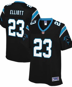 Javien Elliott Carolina Panthers Nfl Pro Line Womens Team Color Player Jersey - Black - Robokeg