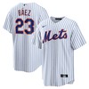 Javier BÃƒÆ’Ã†â€™Ãƒâ€ Ã¢â‚¬â„¢ÃƒÆ’Ã¢â‚¬Å¡Ãƒâ€šÃ‚Â¡ez New York Mets Home Official Replica Player Jersey - White Mlb - Robokeg