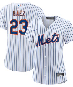 Javier BÃƒÆ’Ã†â€™Ãƒâ€ Ã¢â‚¬â„¢ÃƒÆ’Ã¢â‚¬Å¡Ãƒâ€šÃ‚Â¡ez New York Mets Womens Home Official Replica Player Jersey - White Mlb - Robokeg