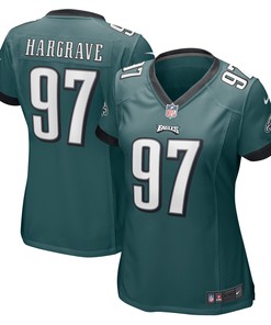 Javon Hargrave Philadelphia Eagles Womens Player Jersey - Midnight Green Nfl - Robokeg