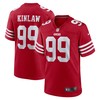 Javon Kinlaw San Francisco 49ers Team Player Game Jersey - Scarlet Nfl - Robokeg
