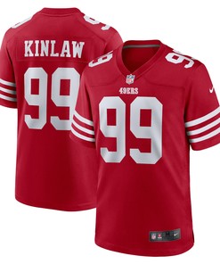 Javon Kinlaw San Francisco 49ers Team Player Game Jersey - Scarlet Nfl - Robokeg