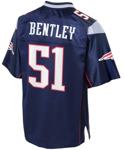 Jawhaun Bentley New England Patriots Nfl Pro Line Youth Player Jersey - Navy - Robokeg