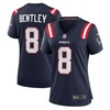 Jawhaun Bentley New England Patriots Womens Game Player Jersey - Navy Nfl - Robokeg