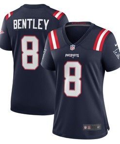 Jawhaun Bentley New England Patriots Womens Game Player Jersey - Navy Nfl - Robokeg