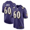 Jawuan James Baltimore Ravens Game Jersey - Purple Nfl - Robokeg