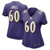 Jawuan James Baltimore Ravens Womens Game Jersey - Purple Nfl - Robokeg