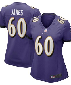 Jawuan James Baltimore Ravens Womens Game Jersey - Purple Nfl - Robokeg