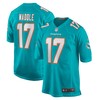 Jaylen Waddle Miami Dolphins 2021 Nfl Draft First Round Pick Game Jersey - Aqua Nfl - Robokeg