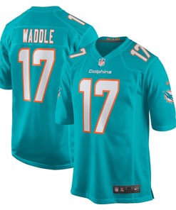 Jaylen Waddle Miami Dolphins 2021 Nfl Draft First Round Pick Game Jersey - Aqua Nfl - Robokeg