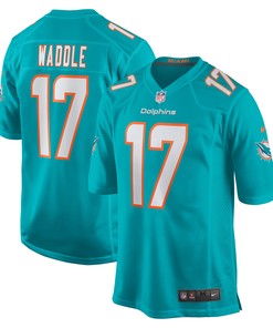 Jaylen Waddle Miami Dolphins Game Jersey - Aqua Nfl - Robokeg