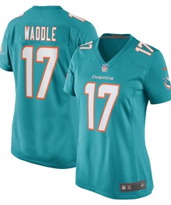 Jaylen Waddle Miami Dolphins Womens Game Player Jersey Aqua Nfl - Robokeg