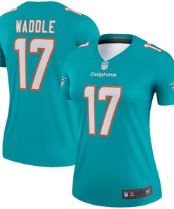 Jaylen Waddle Miami Dolphins Womens Legend Jersey - Aqua Nfl - Robokeg