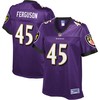 Jaylon Ferguson Baltimore Ravens Nfl Pro Line Womens Player Jersey - Purple - Robokeg