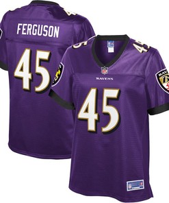 Jaylon Ferguson Baltimore Ravens Nfl Pro Line Womens Player Jersey - Purple - Robokeg