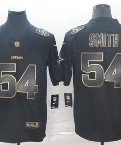 Jaylon Smith #54 Dallas Cowboys Nfl Explosion Legendary Gold Black Jersey - Robokeg