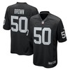 Jayon Brown Las Vegas Raiders Game Jersey - Black Nfl - Robokeg