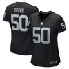 Jayon Brown Las Vegas Raiders Womens Game Jersey - Black Nfl - Robokeg