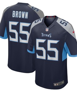 Jayon Brown Tennessee Titans Game Jersey - Navy Nfl - Robokeg