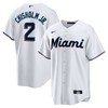 Jazz Chisholm Jr. Miami Marlins Home Replica Player Jersey - White Mlb - Robokeg