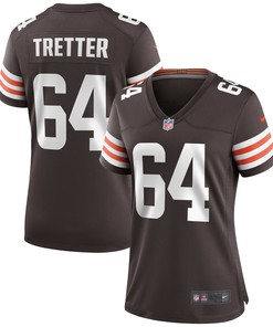 J.c. Tretter Cleveland Browns Womens Game Jersey - Brown Nfl - Robokeg
