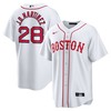 J.d. Martinez Boston Red Sox 2021 Patriots Day Official Replica Player Jersey - White Mlb - Robokeg