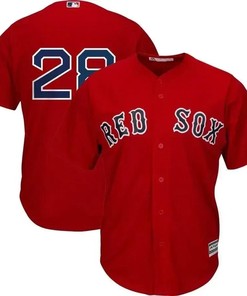 J.d. Martinez Boston Red Sox Alternate Official Cool Base Player Jersey - Scarlet Color - Robokeg