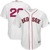 J.d. Martinez Boston Red Sox Home Official Cool Base Player Jersey - White - Robokeg