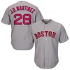 J.d. Martinez Boston Red Sox Road Official Cool Base Player Jersey - Gray - Robokeg