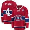 Jean Beliveau Montreal Canadiens Fanatics Branded Premier Breakaway Retired Player Jersey - Red Nhl - Robokeg
