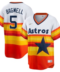 Jeff Bagwell Houston Astros Home Cooperstown Collection Player Jersey - White Mlb - Robokeg