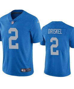 Jeff Driskel Detroit Lions Blue Vapor Limited Jersey - Robokeg