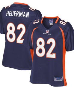 Jeff Heuerman Denver Broncos Nfl Pro Line Womens Alternate Player Jersey - Navy - Robokeg