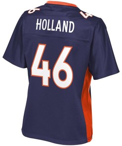 Jeff Holland Denver Broncos Nfl Pro Line Womens Alternate Player Jersey - Navy - Robokeg