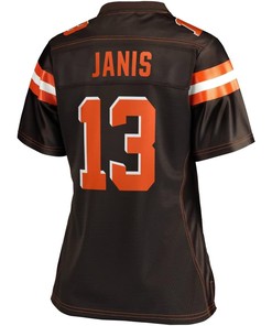 Jeff Janis Cleveland Browns Nfl Pro Line Womens Player Jersey - Brown - Robokeg
