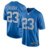Jeff Okudah Detroit Lions Game Player Jersey - Blue Nfl - Robokeg