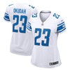 Jeff Okudah Detroit Lions Womens Game Jersey - White Nfl - Robokeg