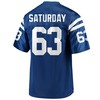 Jeff Saturday Indianapolis Colts Nfl Pro Line Retired Player Jersey - Royal - Robokeg