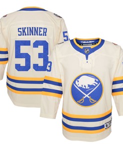 Jeff Skinner Buffalo Sabres 2022 Nhl Heritage Classic Premier Player Jersey - Cream Nhl - Robokeg