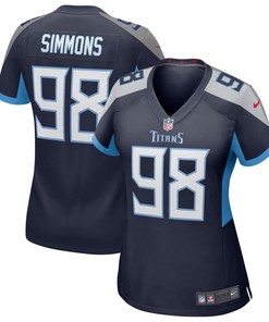 Jeffery Simmons Tennessee Titans Womens Game Jersey - Navy Nfl - Robokeg