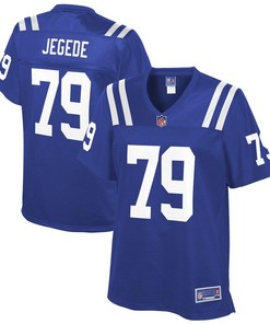 Jegs Jegede Indianapolis Colts Nfl Pro Line Womens Player Jersey - Royal - Robokeg