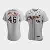 Jeimer Candelario 46 Detroit Tigers Gray Road Jersey - Robokeg