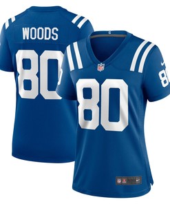 Jelani Woods Indianapolis Colts Womens Player Game Jersey - Royal Nfl - Robokeg