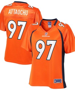 Jeremiah Attaochu Denver Broncos Nfl Pro Line Womens Player Jersey - Orange - Robokeg