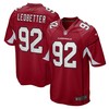 Jeremiah Ledbetter Arizona Cardinals Game Jersey - Cardinal Nfl - Robokeg
